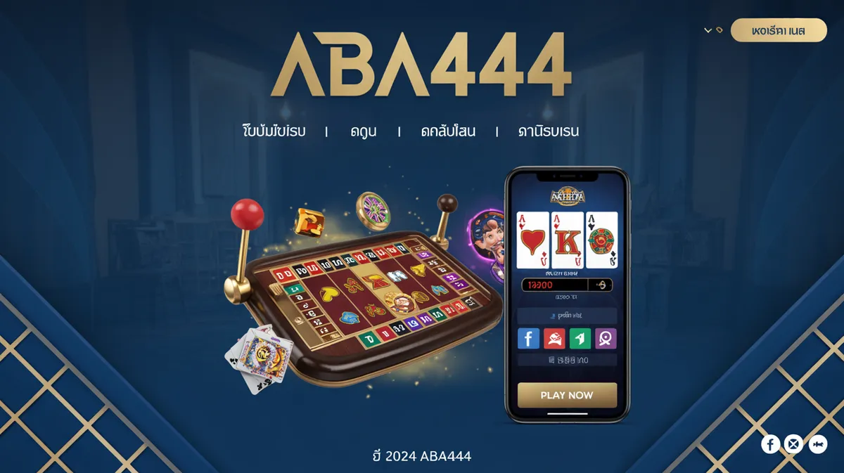 ABA444 เว็บสล็อตออนไลน์อันดับ 1 ระบบออโต้ฝากถอนรวดเร็ว